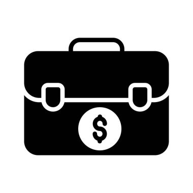 çanta Glifler düz vektör simgeler