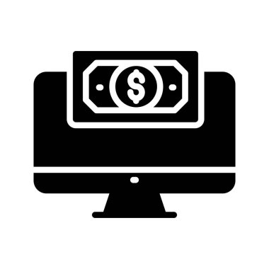 Online Glifler düz vektör simgeler