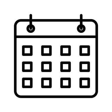 tarihi ince çizgi vektör simgesi