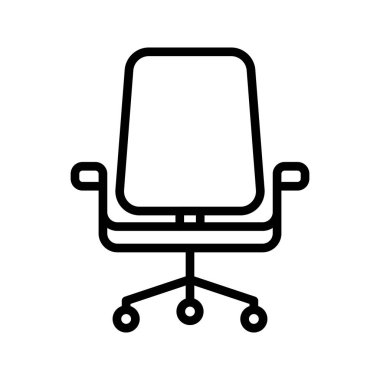 boş yer ince çizgi vektör simgesi