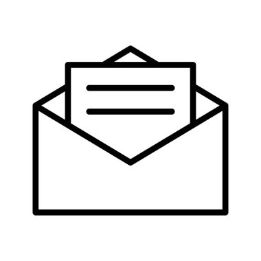 ince çizgi vektör simgesini açın.