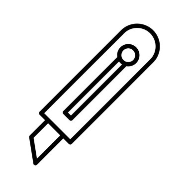 ince çizgi vektör simgeler kesmek