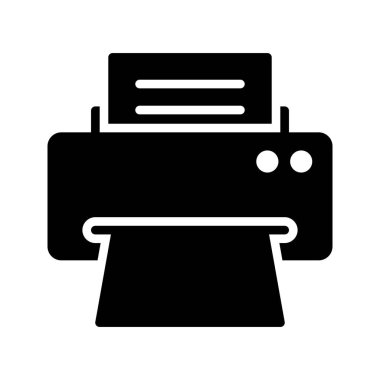 Faks Glifler düz vektör simgeler