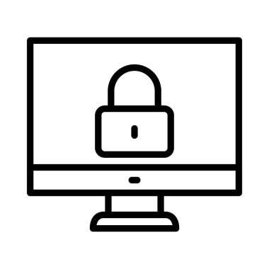 Özel ince çizgi vektör simgeler