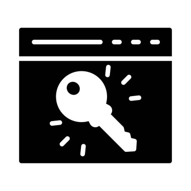 tarayıcı vektör Glifler simgeler