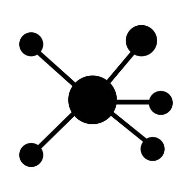 bağlantı vektör Glifler simgeler