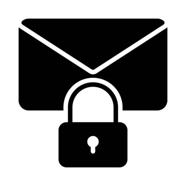 kilit vektör Glifler simgeler