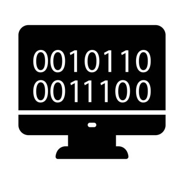 vektör Glifler simgeler kodlama