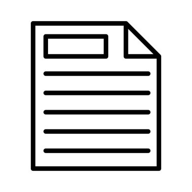 belge ince çizgi vektör simgeler