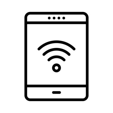 ince çizgi vektör simgeler sinyal