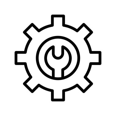 ince çizgi vektör simgeler onarmak