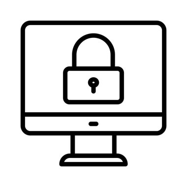 Özel ince çizgi vektör simgeler