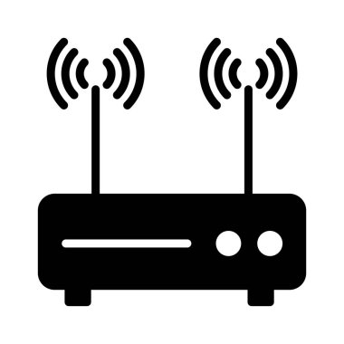 yönlendirici Glifler düz vektör simgeler