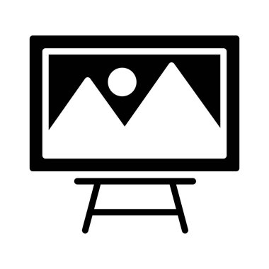 Fotoğraf Glifler düz vektör simgeler