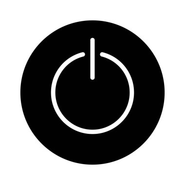 üzerinde Glifler düz vektör simgeler