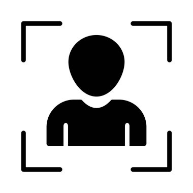 Kullanıcı Glifler düz vektör simgeleri