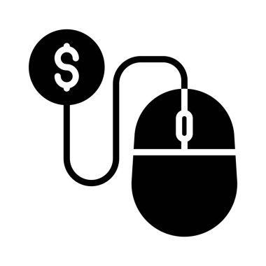 Online Glifler düz vektör simgeler