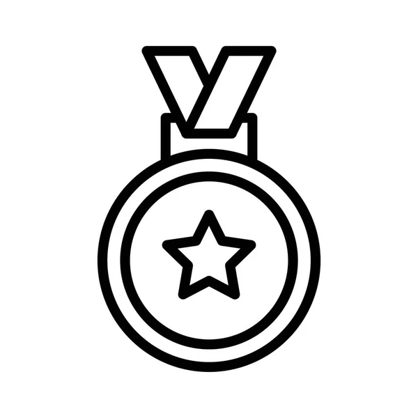 Award Thin Line Vector Icons — Stock Vector