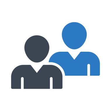 takım glif renk simgesi