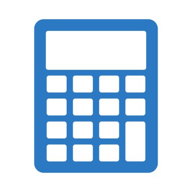 Muhasebe glif renk simgesi