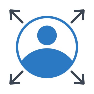 Kullanıcı glif renk simgesi