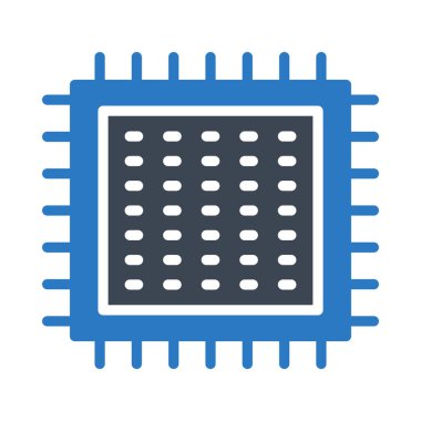 çip glif renk simgesi