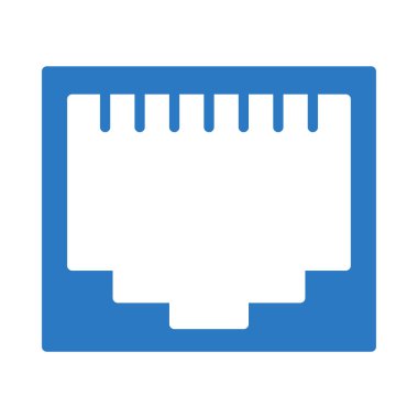 Ethernet glif renk simgesi