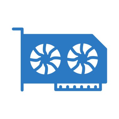 grafik kartı glif renk simgesi