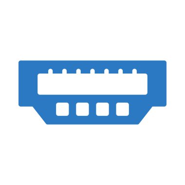 bağlantı noktası glif renk simgesi