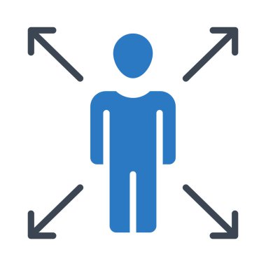 odak profil glif renk simgesi