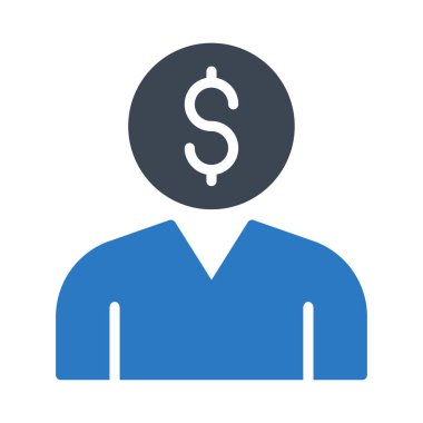 profil glif renk simgesi