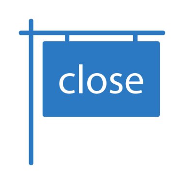 yakın kurulu glif renk simgesi