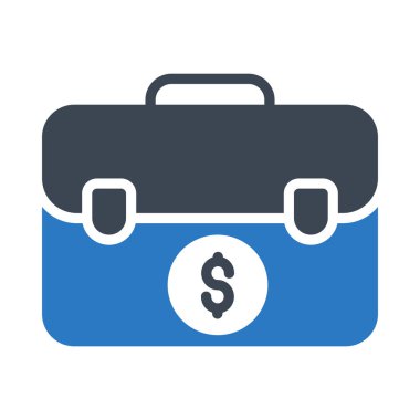 Portföy glif renk simgesi