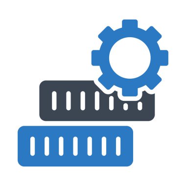 sunucu ayarı glif renk simgesi