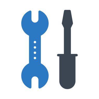 onarım glif renk simgesi