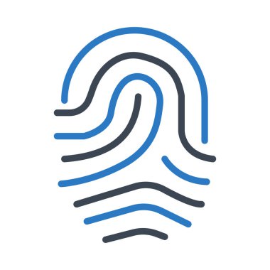 parmak izi glif renk simgesi