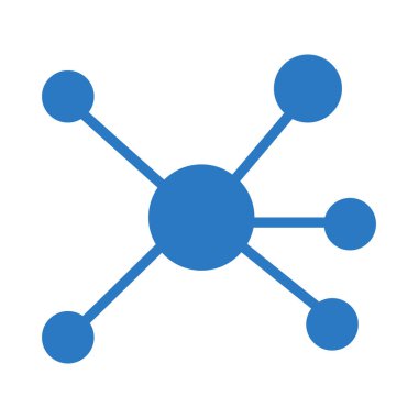 bağlantı glif renk simgesi