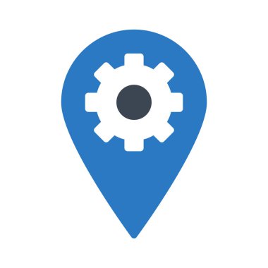 konum ayarı glif renk simgesi