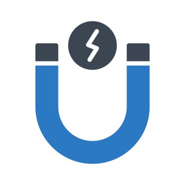 mıknatıs glif renk simgesi