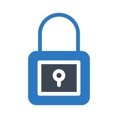 kilit glif renk simgesi