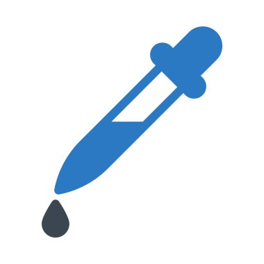 Damlalık glif renk simgesi