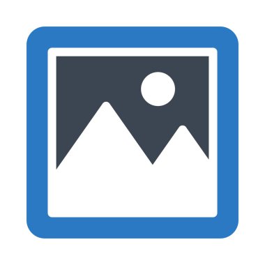  Fotoğraflar glif renk simgesi