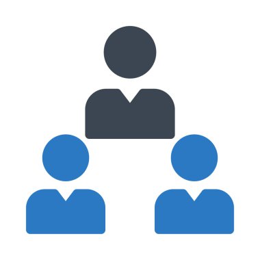 takım glif renk simgesi