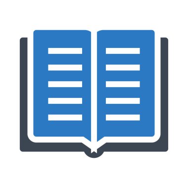 kitap glif renk simgesini açın.