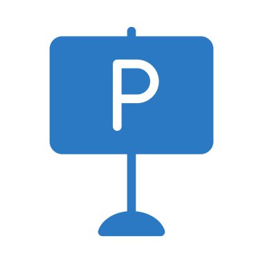 Park kurulu glif renk simgesi 