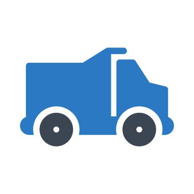 Kargo glif renk simgesi 