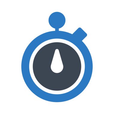 Kronometre glif renk simgesi