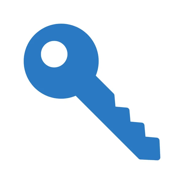 Barevná Ikona Klíče Glyfů — Stockový vektor