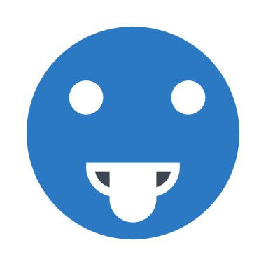 komik surat glif renk simgesi