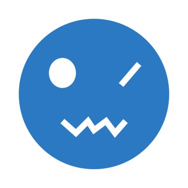 satırı yüz glif renk simgesi